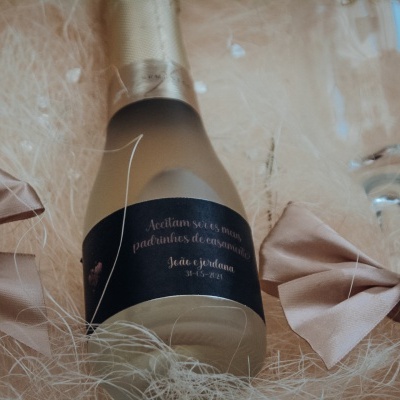 Caixa convite padrinhos tema viagem