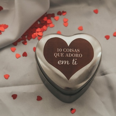 CAIXINHA 10 COISAS QUE ADORO EM TI
