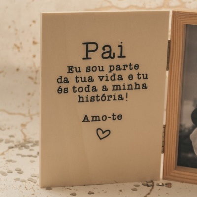 MOLDURA LIVRO PAI