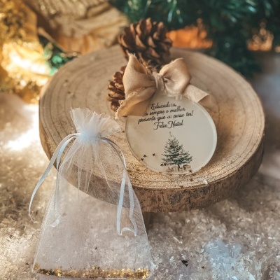 Bola de Natal O melhor presente...