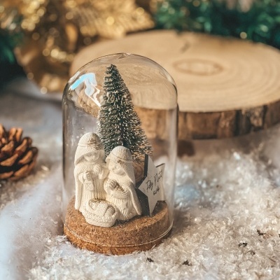 Campanula presepio sem LED