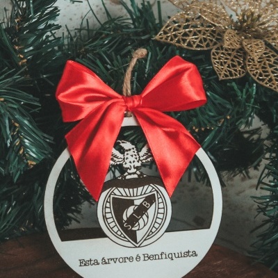 Bola de Natal Benfiquista