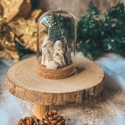 Campanula presepio sem LED