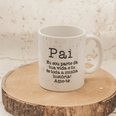 Caneca “pai tu es toda a minha” com foto