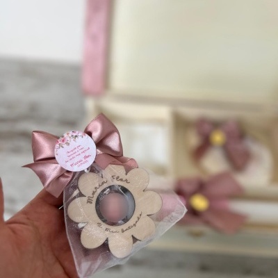 iman Flor com foto Batizado