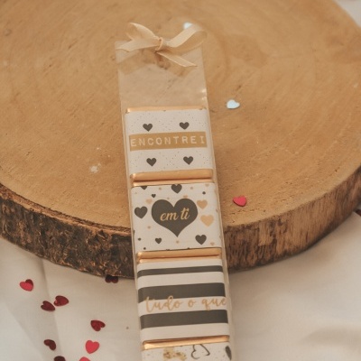 Ursinho com chocolate