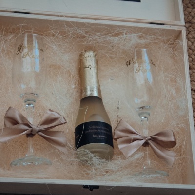 Caixa convite padrinhos tema viagem