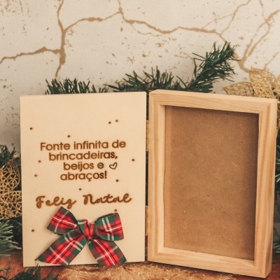 Moldura padrinho natal