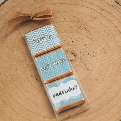 Chocolate Pedido Padrinho