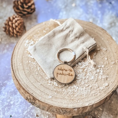 Porta chaves Adoro-te