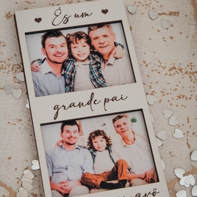 Caixa com íman PAI E AVÔ