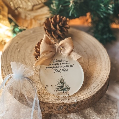 Bola de Natal O melhor presente...