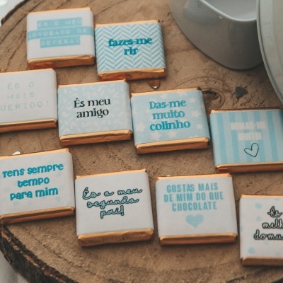 Caixa coração padrinho