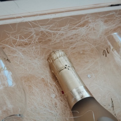 Caixa convite padrinhos tema viagem