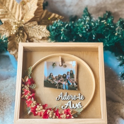 Moldura com FOTO E com LED