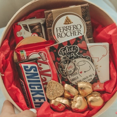 Caixa chocolates amo-te mais que ...