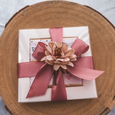 Caixinha convite menina das alianças