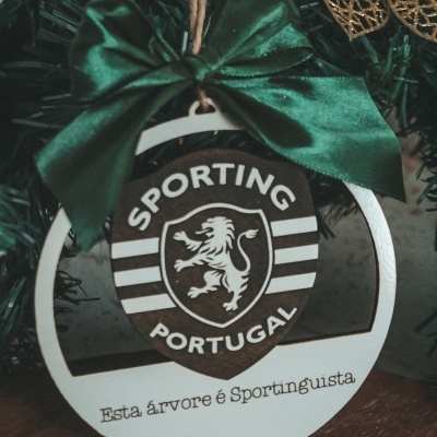 Bola de Natal Sportinguista