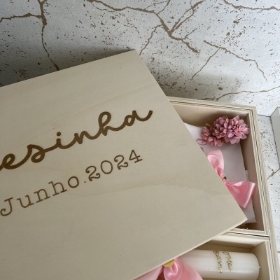 Caixa XXL rosa claro