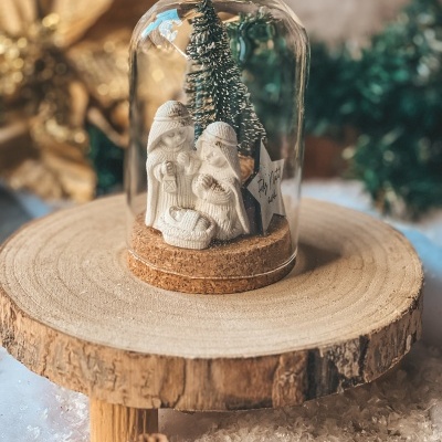 Campanula presepio sem LED