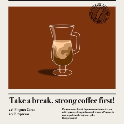 Poster Expresso Pinguça