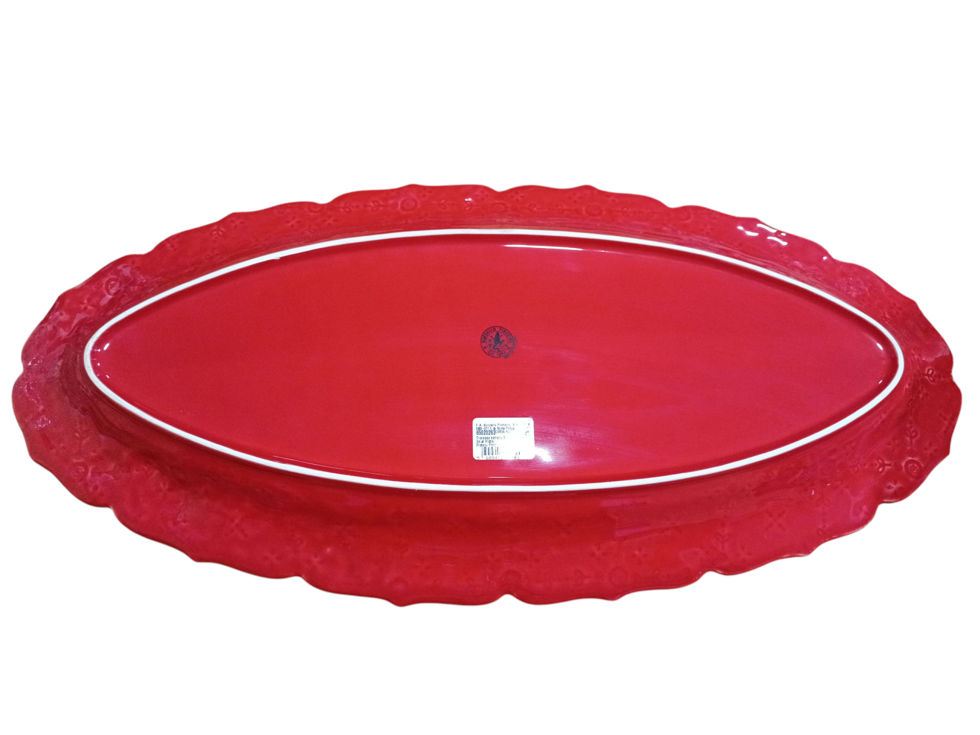 Travessa Estreita 55 - Coleção Coroa de Natal - Bordallo Pinheiro Travessa Estreita 55 - Coleção Coroa de Natal - Bordallo Pinheiro