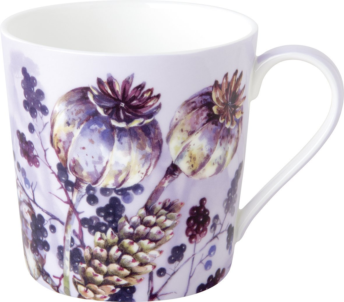 Caneca de Porcelana Alcachofras 350ml - Ø 9x H 9 cm - IHR Caneca de Porcelana Alcachofras 350ml - Ø 9x H 9 cm - IHR