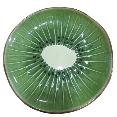 Prato Marcador Kiwi - Coleção Frutos Tropicais - Bordallo Pinheiro