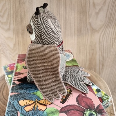 Pisa-Papéis Short Eard Owl Junior - Mocho