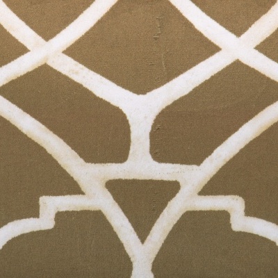 Almofada rectangular Veludo Kilim Mostarda 45x30 dupla face