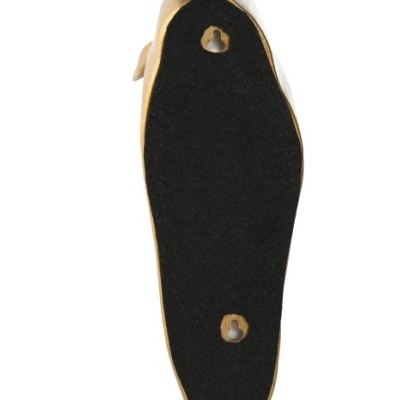 CANDEEIRO DE PAREDE RESINA 21X18X50,5 CAVALO DOURADO