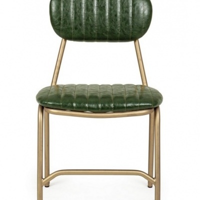 Cadeira Addy Verde ou preto dourado