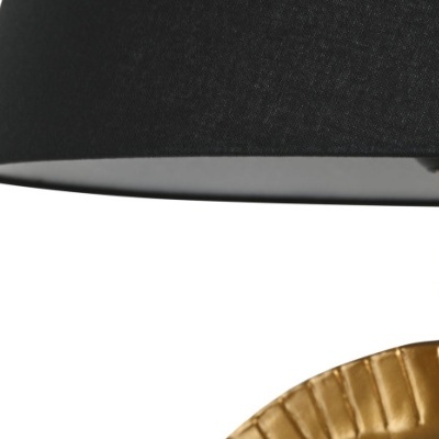 CANDEEIRO DE PÉ RESINA 47X40X153 CAVALO DOURADO