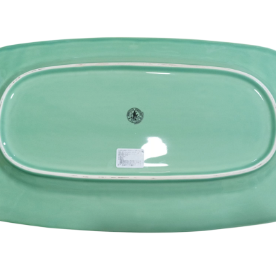 Travessa  verde - Coleção Flora - Bordallo Pinheiro