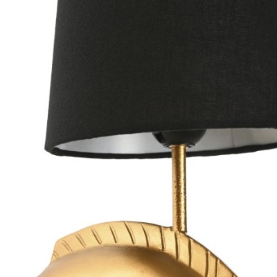 CANDEEIRO DE PAREDE RESINA 21X18X50,5 CAVALO DOURADO