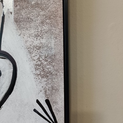 Quadro/Tela Rosto Abstrato