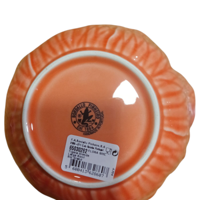 Tigela Grande salmão - Coleção Flora - Bordallo Pinheiro