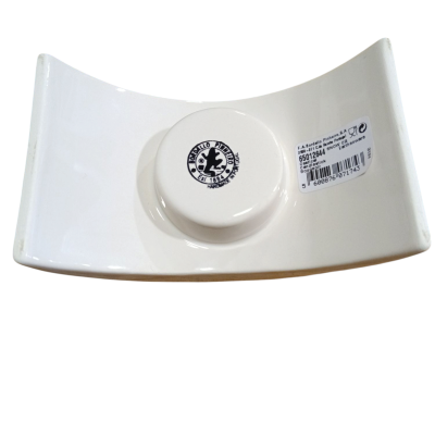 Castiçal branco - Coleção  Snowflakes - Bordallo Pinheiro