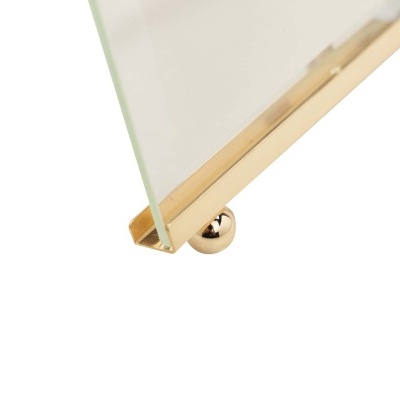 Moldura metal dourada 20*25CM