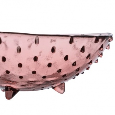 Centro de Mesa Vidro Reciclado 20*20*7cm