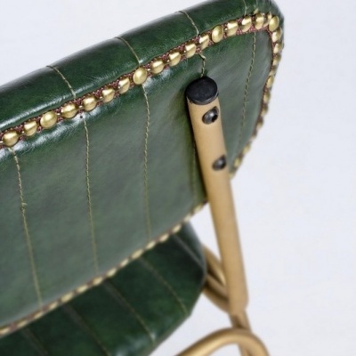 Cadeira Addy Verde ou preto dourado