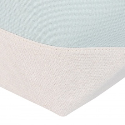 Saco de Roupa Juta c/ Alça Azul Claro