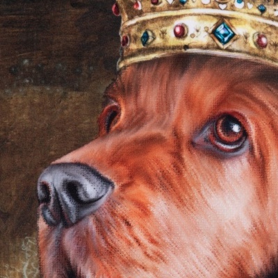 Almofada com Cocker Real 45*45