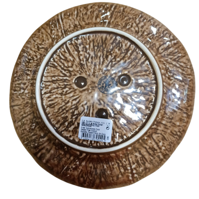 Prato Sobremesa Coco - Coleção  Frutos Tropicais - Bordallo Pinheiro