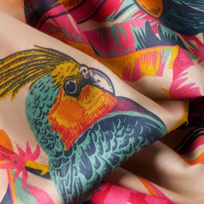 Lenço Tropical - Powder