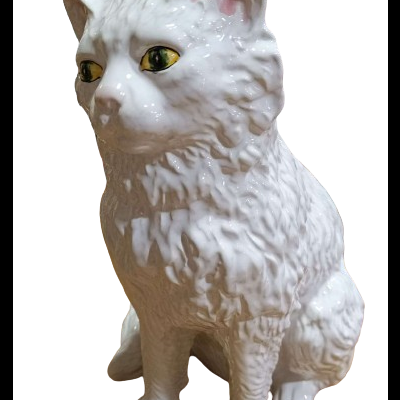 Bordallo Pinheiro - Gato sentado Bordallo Pinheiro