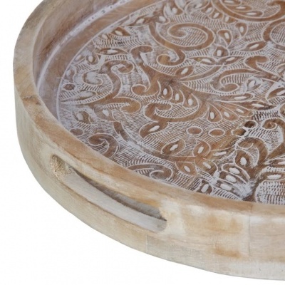 Bandejas em Mango c/ Relevo  (3 tamanhos)