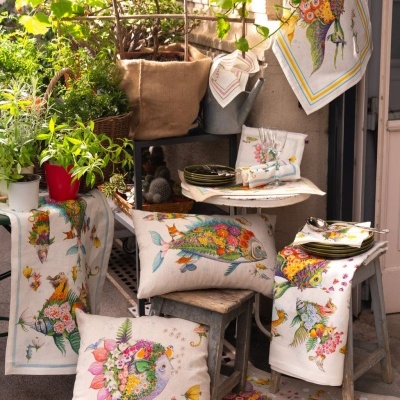 Tapete antiderrapante PESCIFLORA - Tessitura