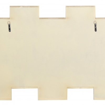 Espelho Múltipla Forma 120*8*80 Dourado