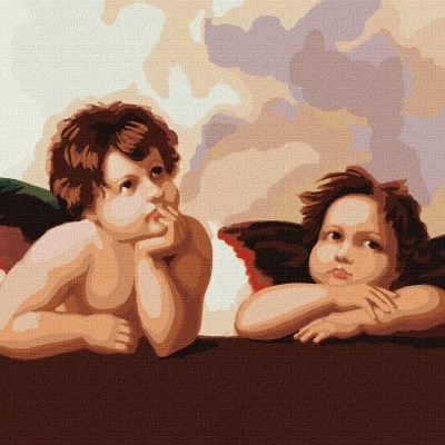 Os anjos de Rafael Sanzio